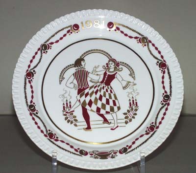 Christmas Plate 1981